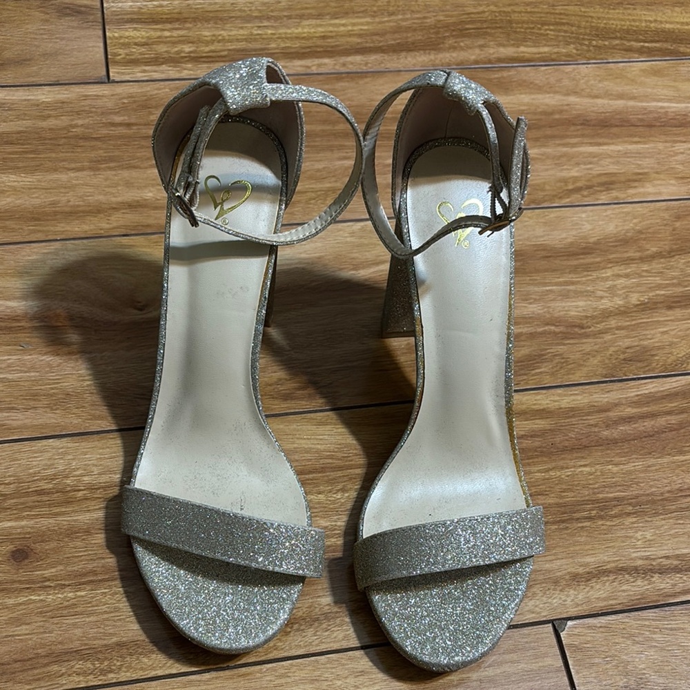 Elegant Glittery Sandals